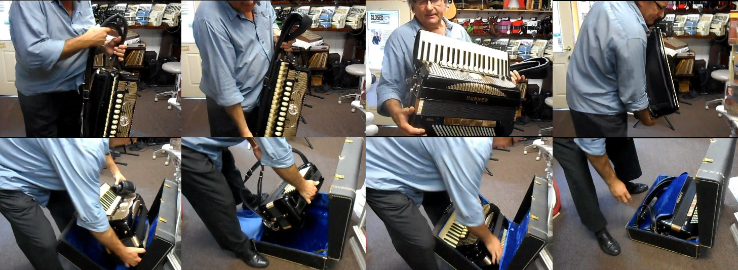 How To Properly Place Your  Accordion In A Case
