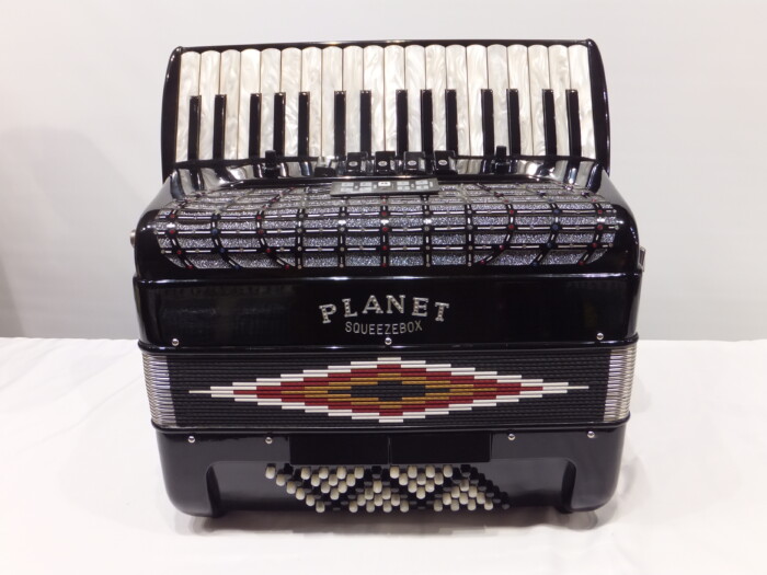 Planet Squeeze Box, 72 Bass, W/midi & Condenser Pickups, $4895.00